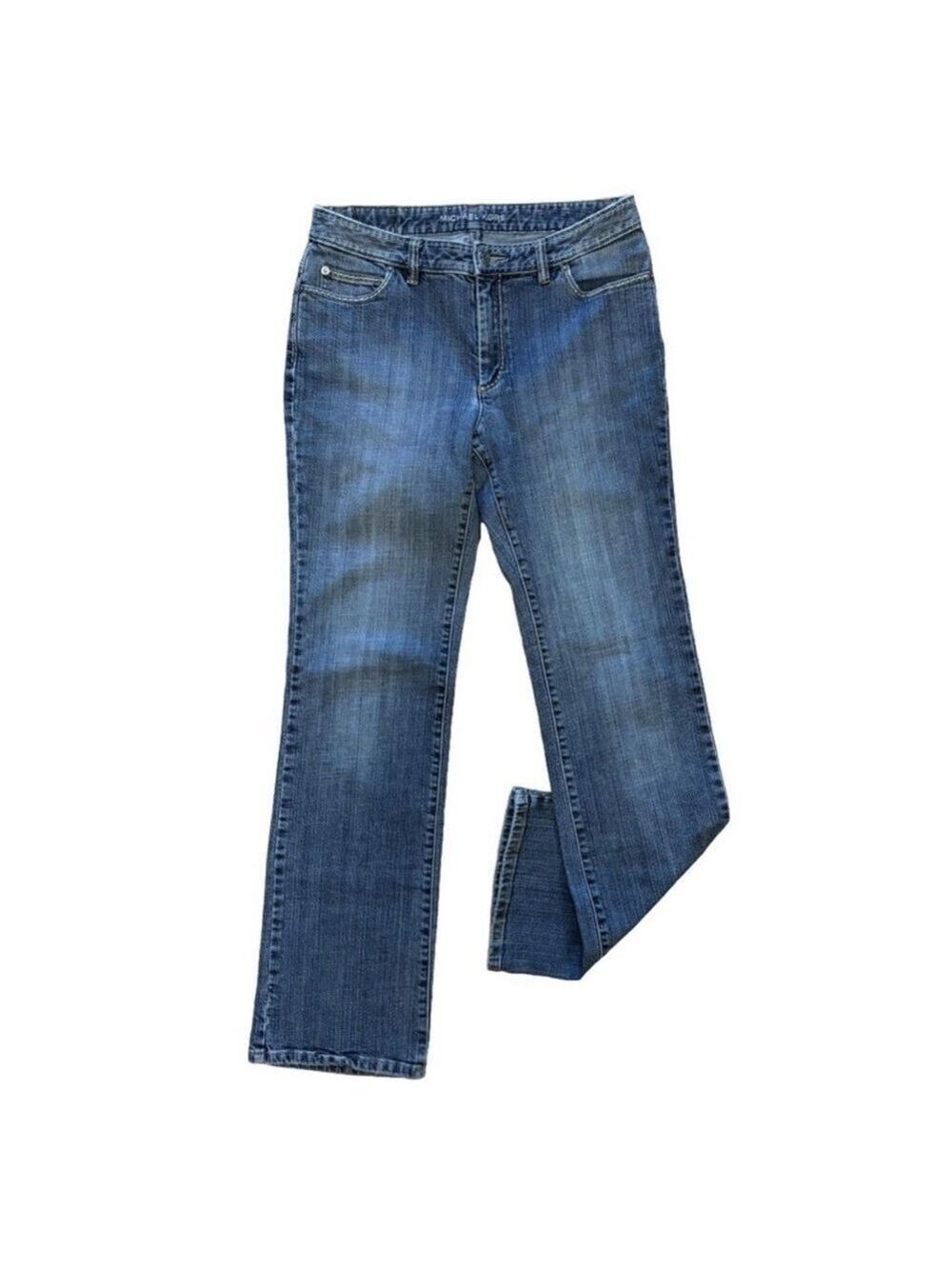Michael Kors Women's Size 8 Straight Leg Jeans Medium Wash 31 Inseam